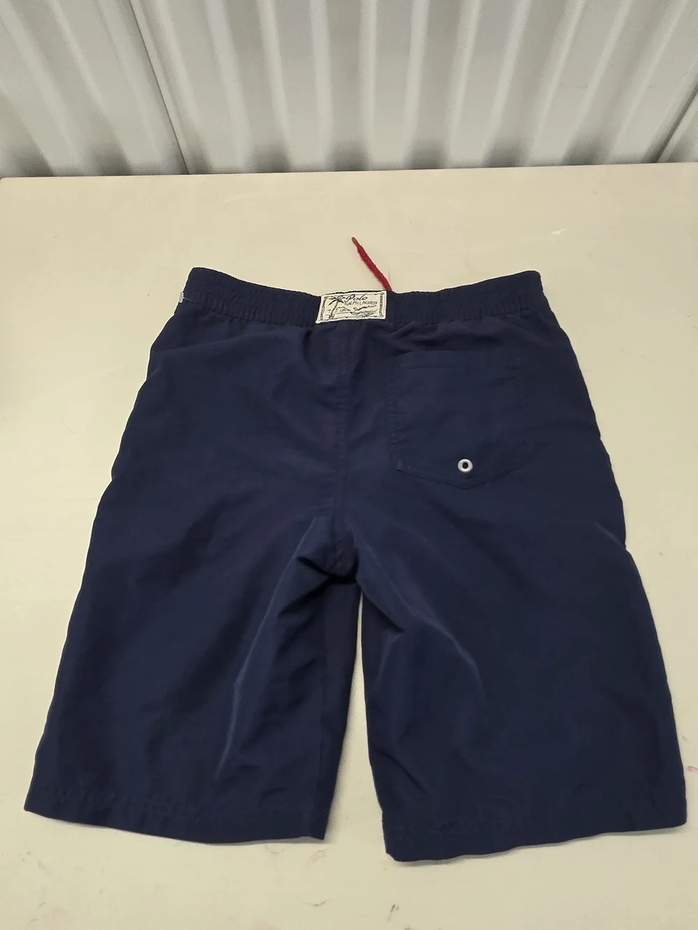 Polo Ralph Lauren Boys Swim Shorts BIG Pony Logo Boys size M 10/12 Navy